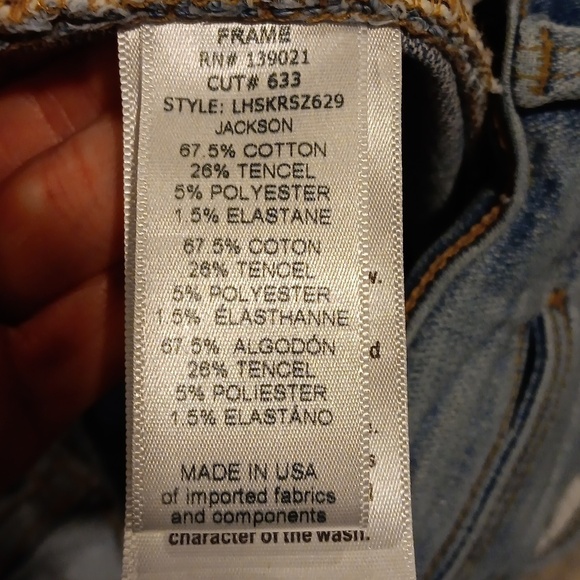 Frame Denim Le High Skinny Jean 25 - Picture 10 of 10